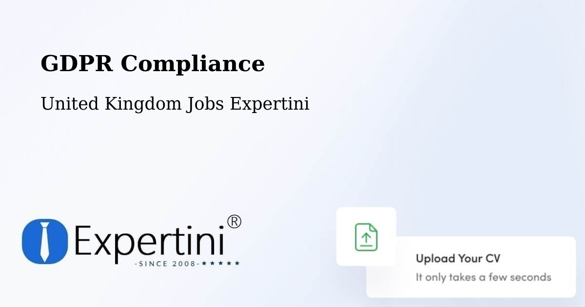EU GDPR Compliance Statement – Batley - United Kingdom Jobs Expertini